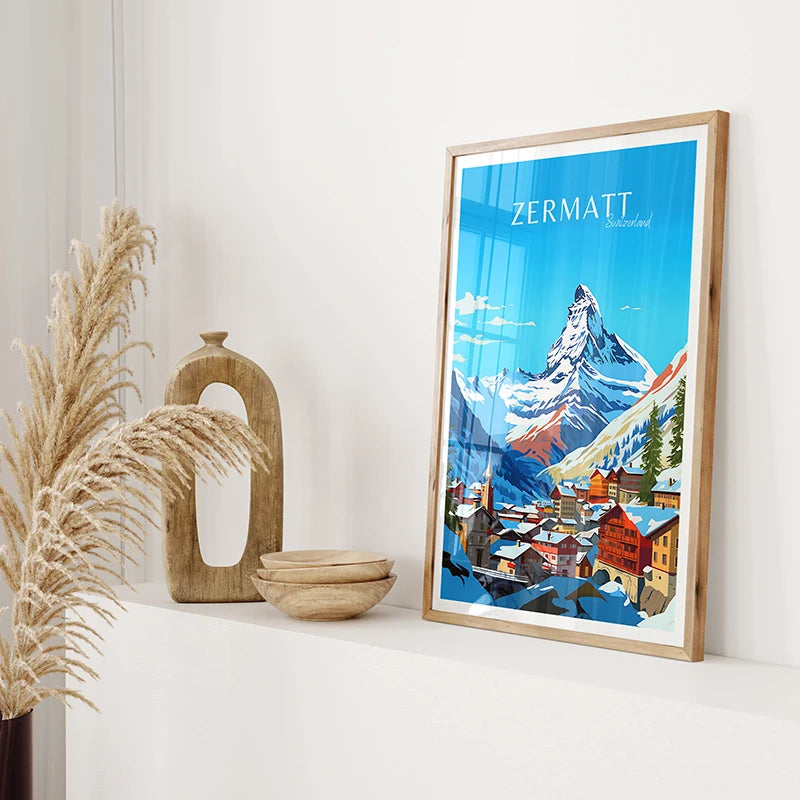 Switzerland Travel Poster